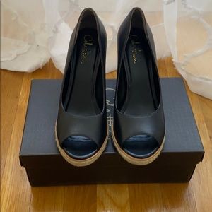 Cole Haan Wedge peep toe